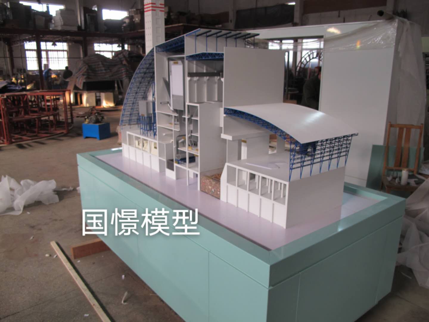龙南县工业模型