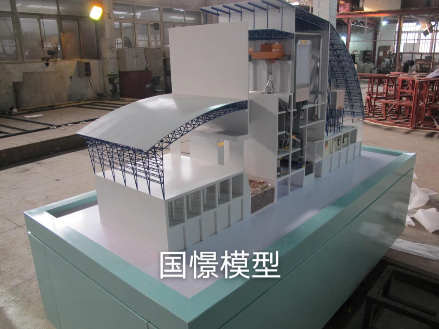 龙南县工业模型