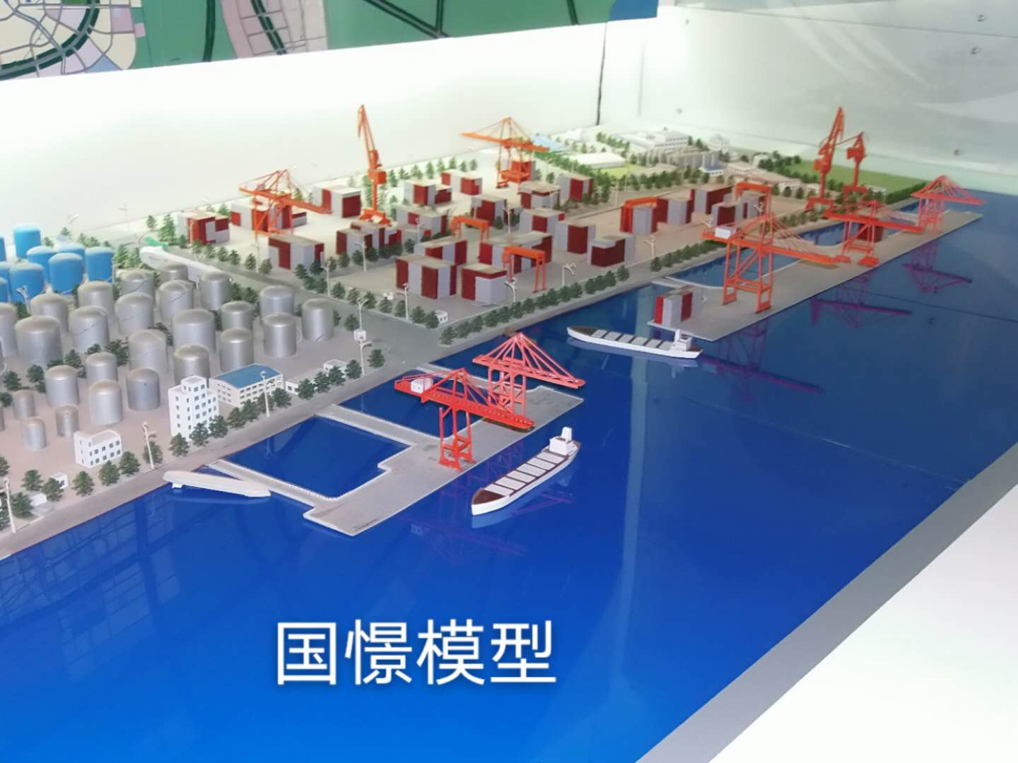 龙南县工业模型