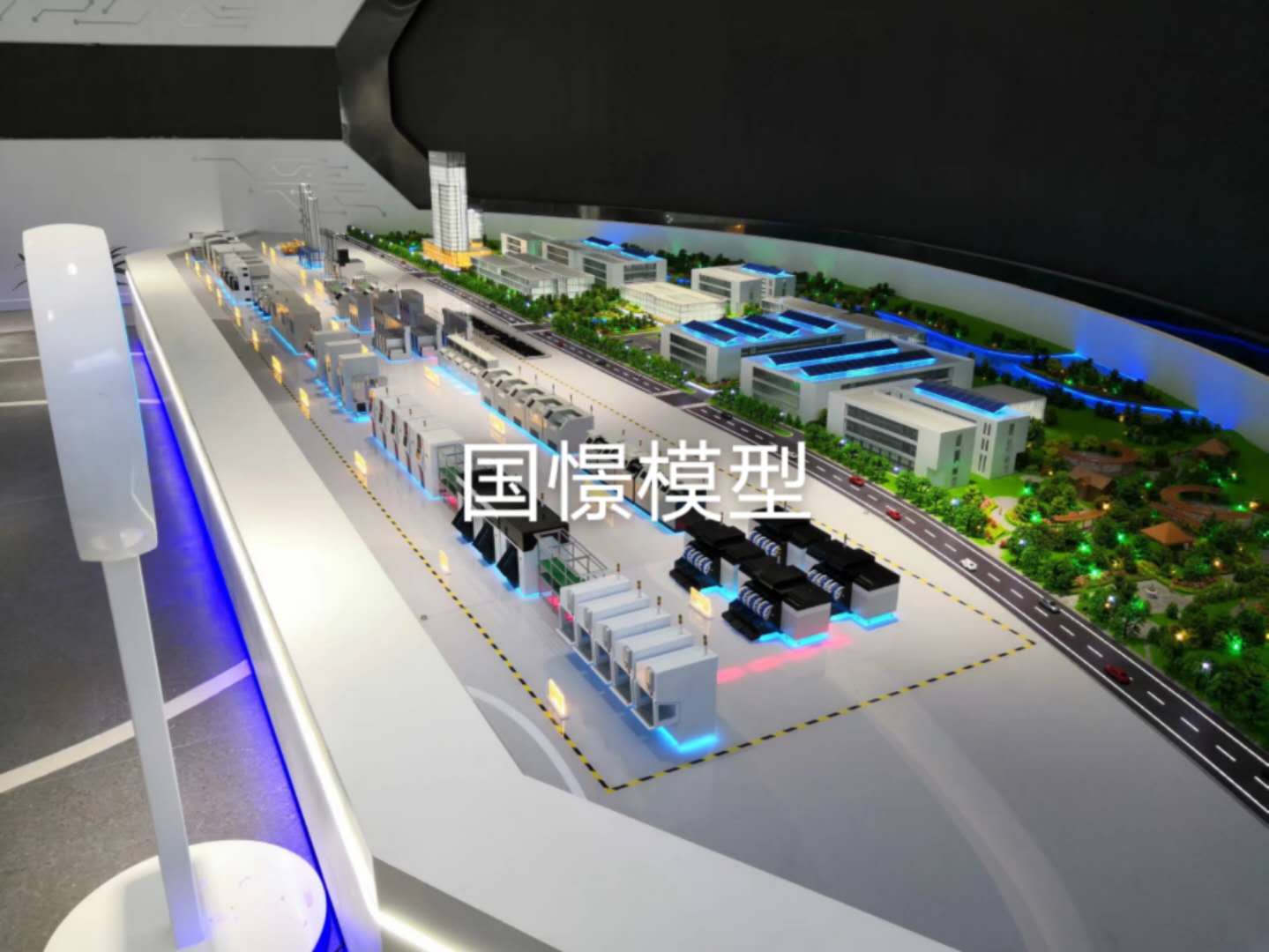 龙南县建筑模型