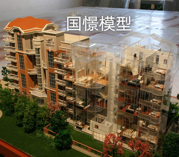 龙南县建筑模型