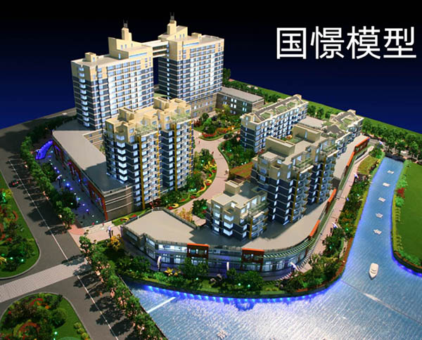 龙南县建筑模型