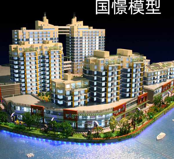 龙南县建筑模型