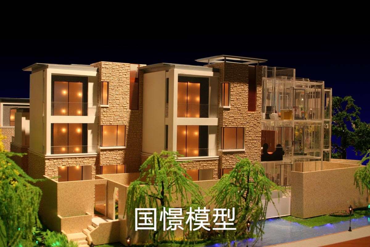 龙南县建筑模型