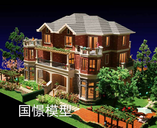 龙南县建筑模型