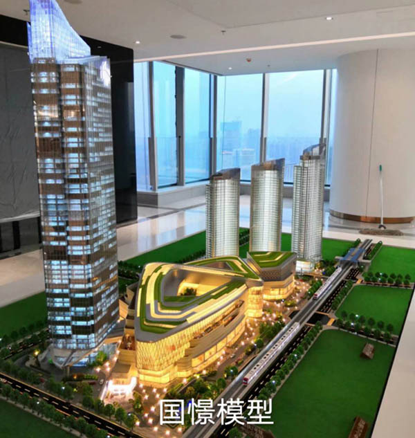 龙南县建筑模型