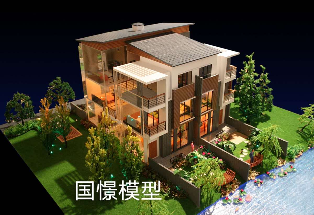 龙南县建筑模型