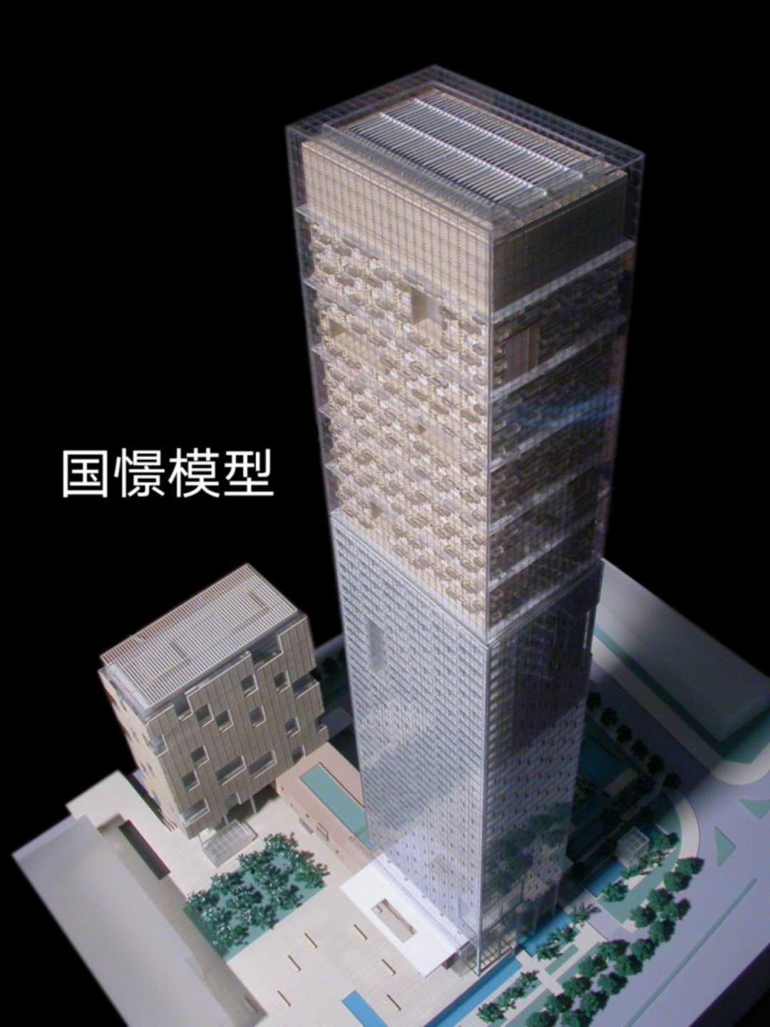 龙南县建筑模型