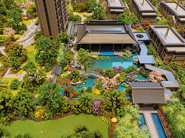 龙南县建筑模型