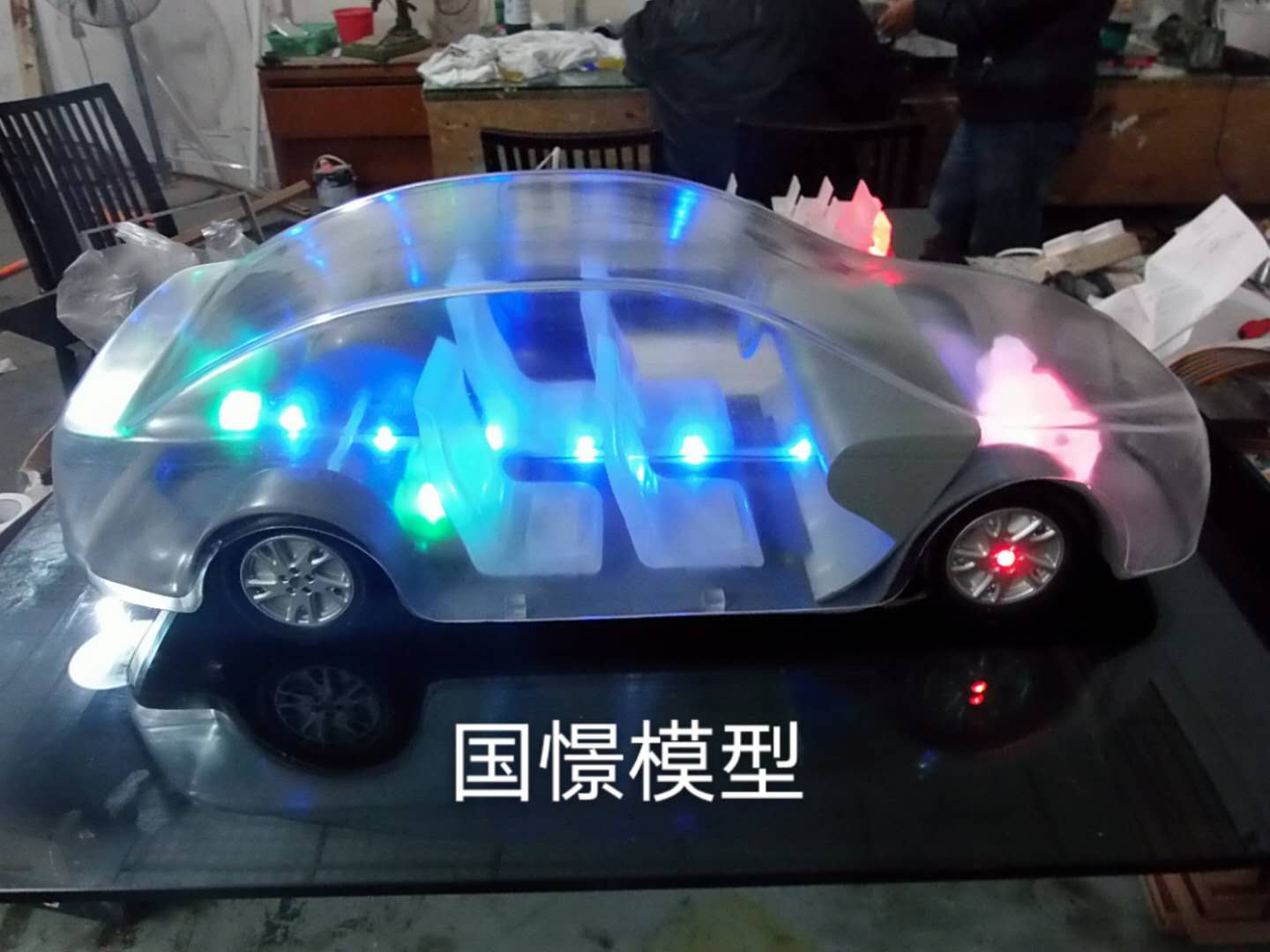 龙南县透明车模型