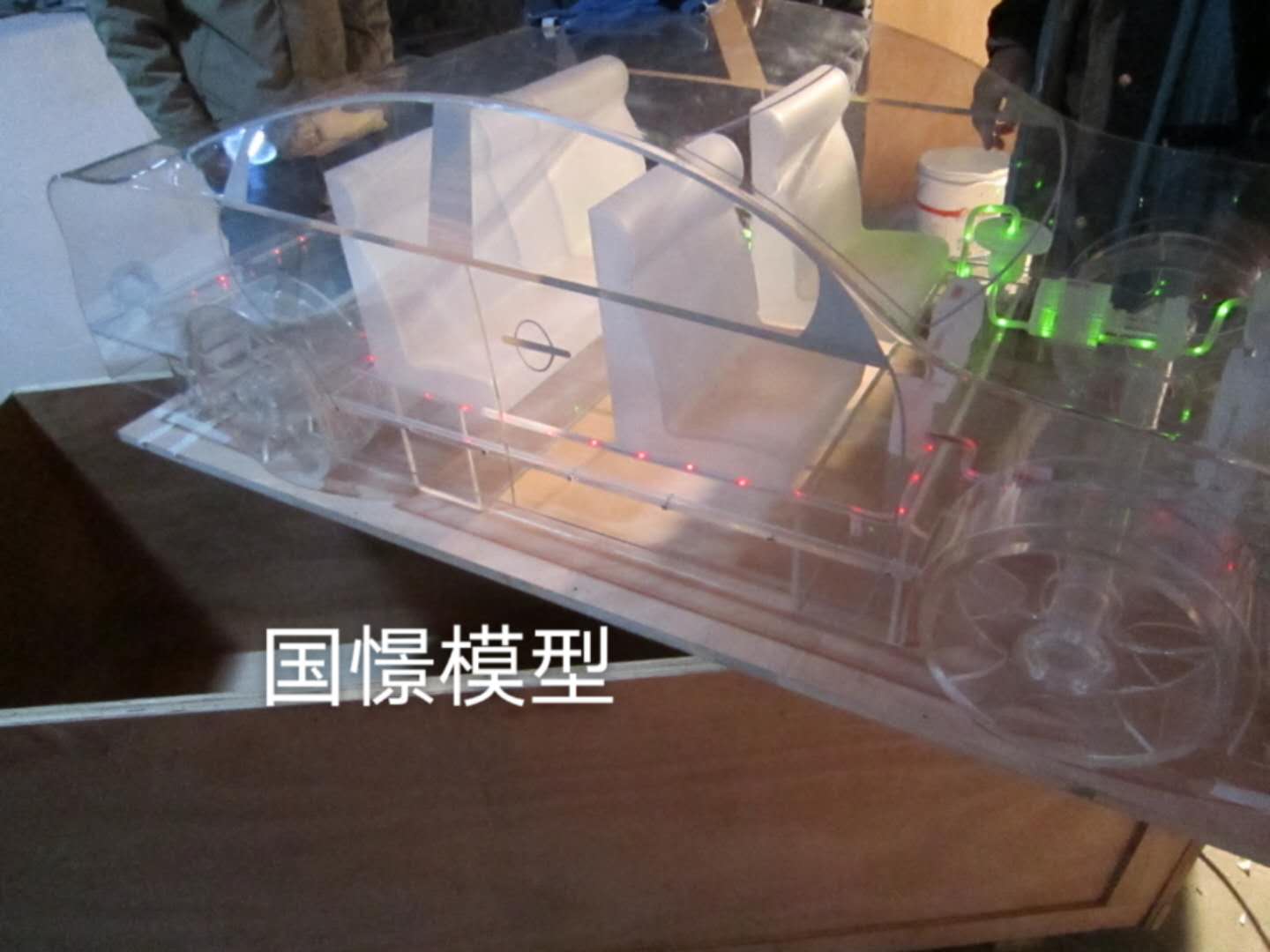 龙南县透明车模型